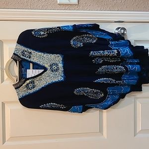 Mary's Collection Bohemian Tunic Top